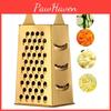 Steel Kitchen Stainless 4 Sided Box Food Grater Vegetable Cheese Shredder Slicer