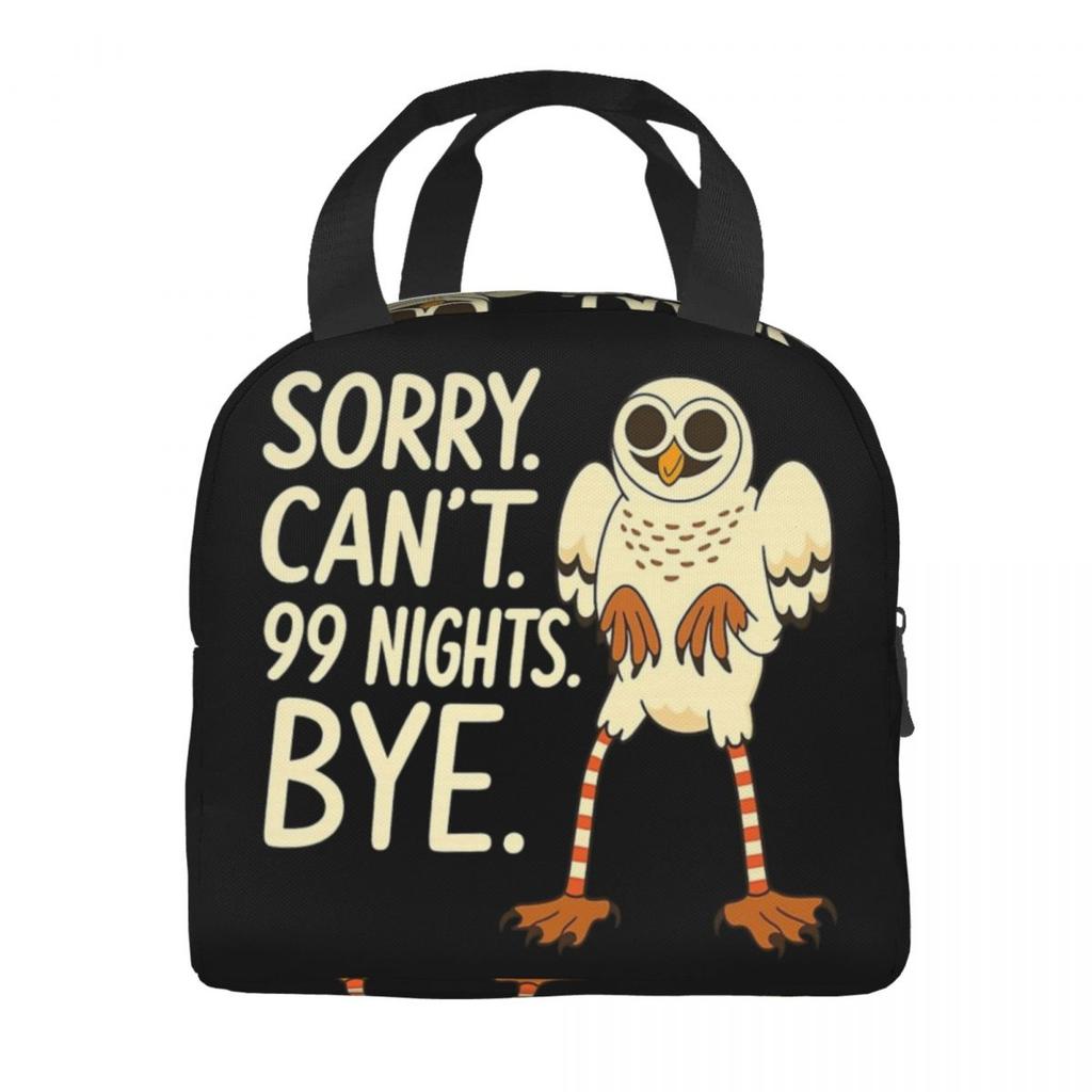 Sac isotherme pour déjeuner 99 Nuits dans les Forêts Merch pour l'extérieur Jeux Vidéo Boîte à repas Thermique Anti-fuite Boîte Bento