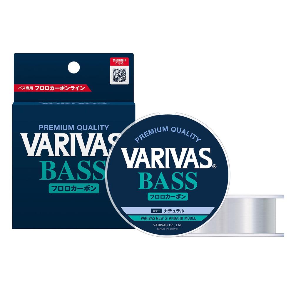 VARIVAS Bass Fluorocarbon 100m Natural 4LB