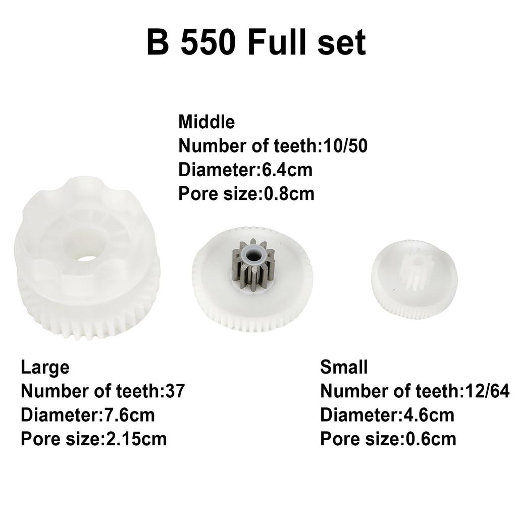Gearbox Plastic Gear for Electric Baby Cars For 390 550 Models Suitable for Remote Control Toys and Gearbox Coupler Replacement