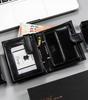 Large Leather Men's Wallet with Snap Closure - Rovicky