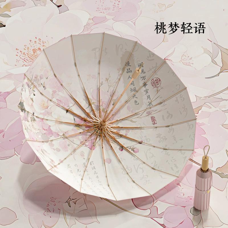 

Красочный солнцезащитный зонт для женщин, солнцезащитный крем, защита от ультрафиолета, солнцезащитный зонт двойного назначения, большой ветер на открытом воздухе