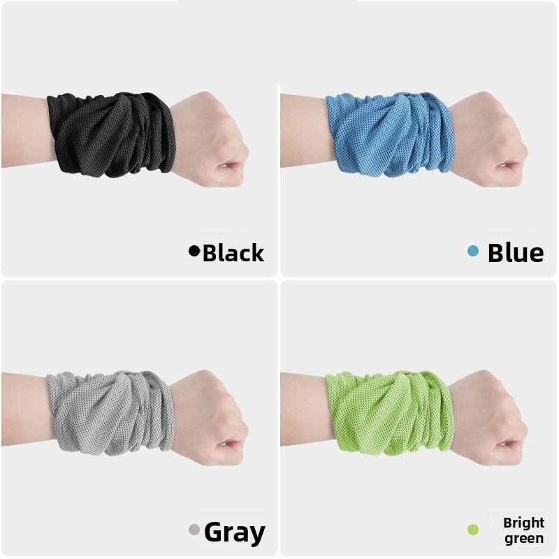 Summer Sports Wrist Towel for Wiping Sweat, Providing A Cool Sensation During Running, Absorbs Sweat, Portable and Quick-drying.