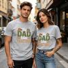 Funny This Dad Loves Tractors Print Tshirt Unisex Summer Hip Hop Streetwear Crew Neck Cotton Blend Tee