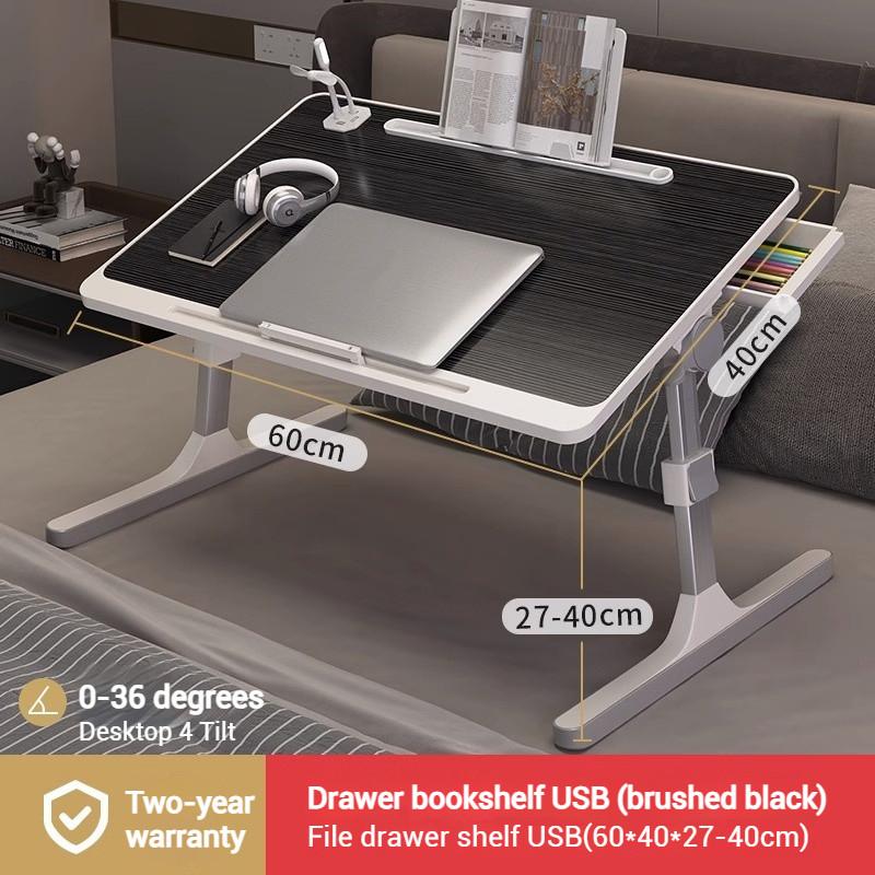 Liftable Multifunctional Folding Table Anti-Slip Laptop Bed Desk Study Work Multi-purpose Portable Lazy Table