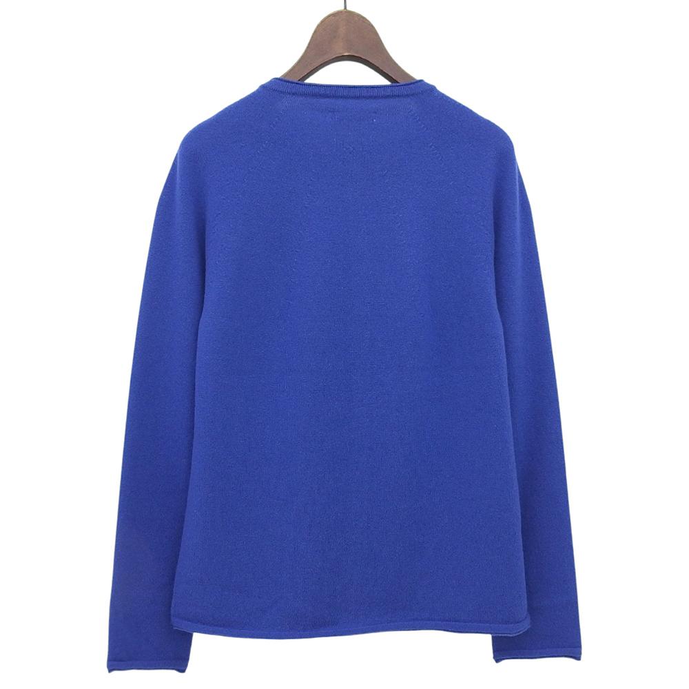 TOYOBOSHI KIKYO cashmere100 cardigan, women's, blue, size 2, 12IT-PC2603 tops 2 blueUsed