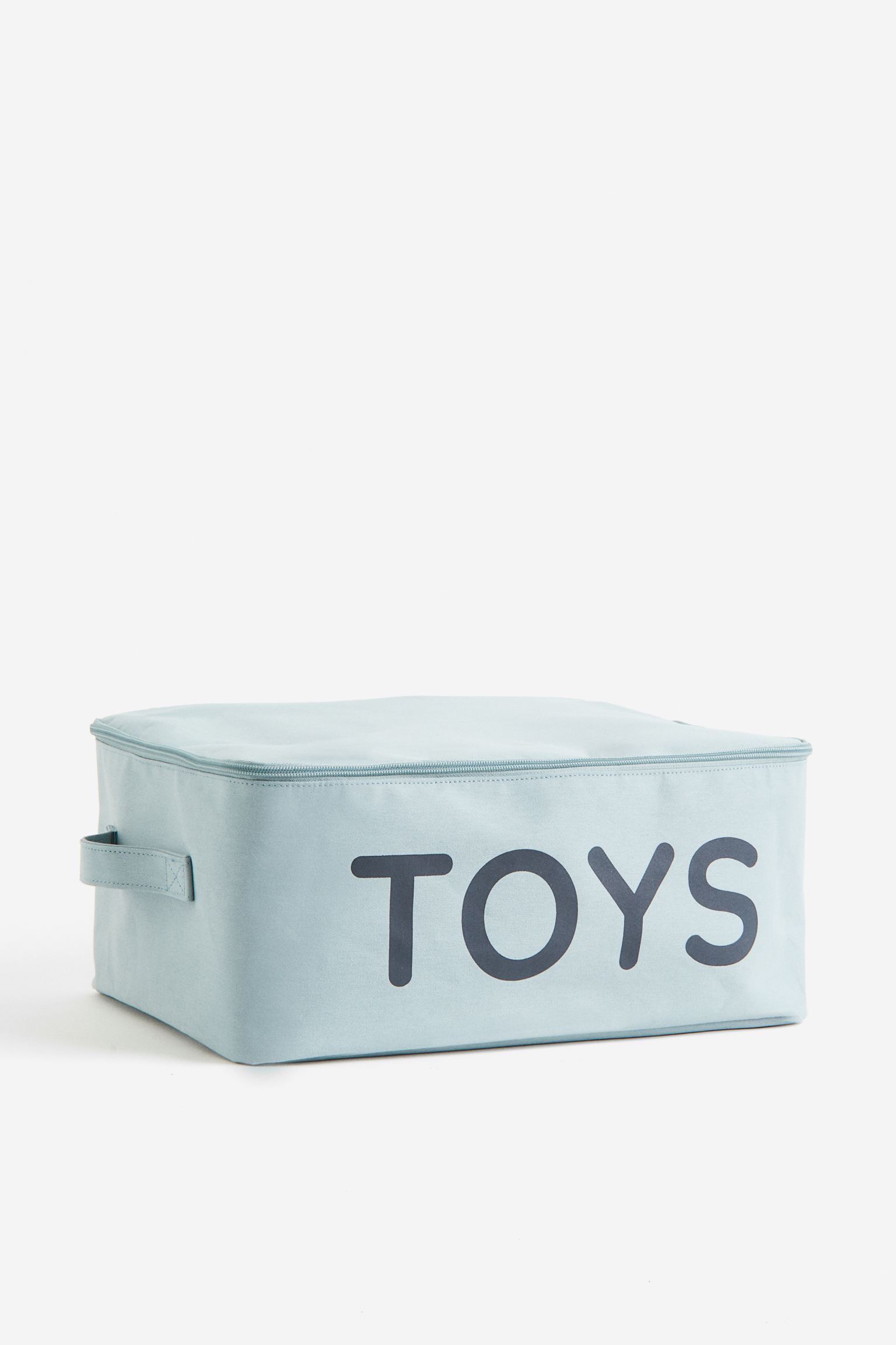 

Lidded toy storage basket