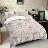 Comforter Bull Head Bone Flower Pattern 3D Printed Exotic Style Bedding Set Soft Comfortable Polyester