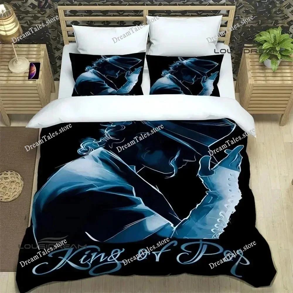 Michael Jackson Bedding Set Single Twin Full Queen King Size Bed Set Aldult Kid Bedroom Duvetcover Sets Bed Sheet Set 2025