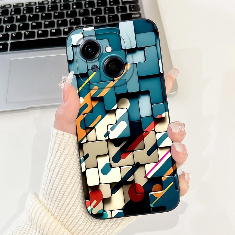 For Tecno Spark Go 1 1S Case KL4h Fashion Candy Painted Cover Shockproof Phone Case For Tecno Pop 9 4G SparkGo1 Soft Fundas Bags