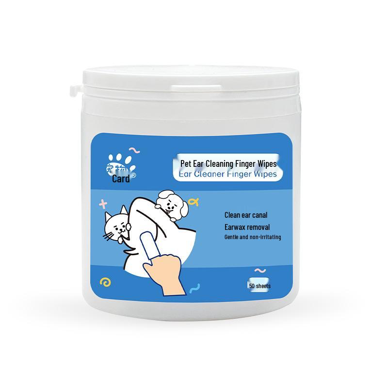 Pet Grooming Wipes Set: Ear, Teeth, Eye Care & Deodorizing Tissues for Cats and Dogs