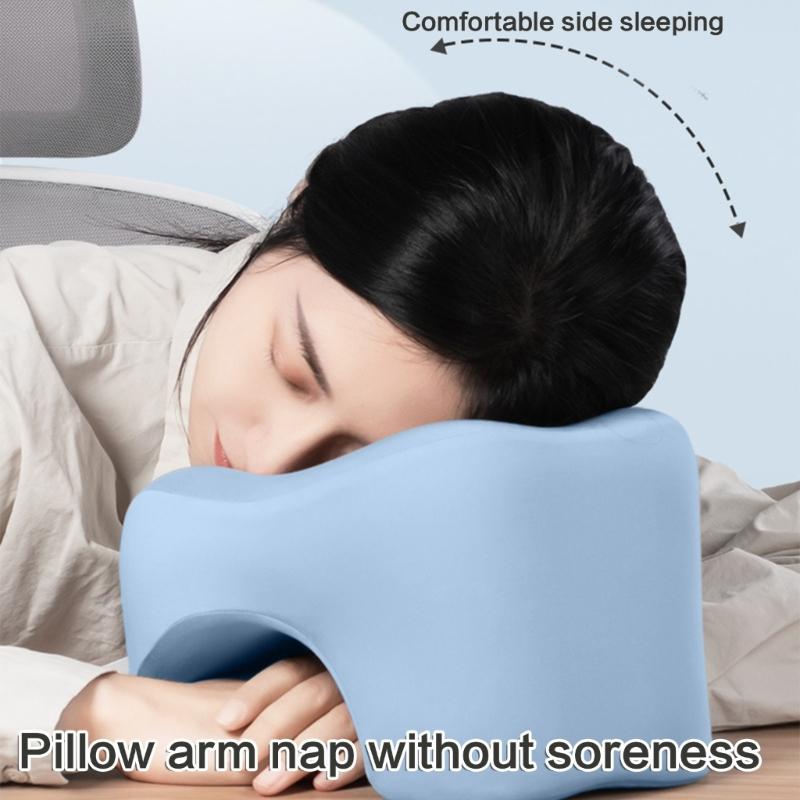 Ergonomic Office Napping Pillow With Soft Memory Foam Ergonomic Shape Perfectly For Enhancing Rest In Various Setting
