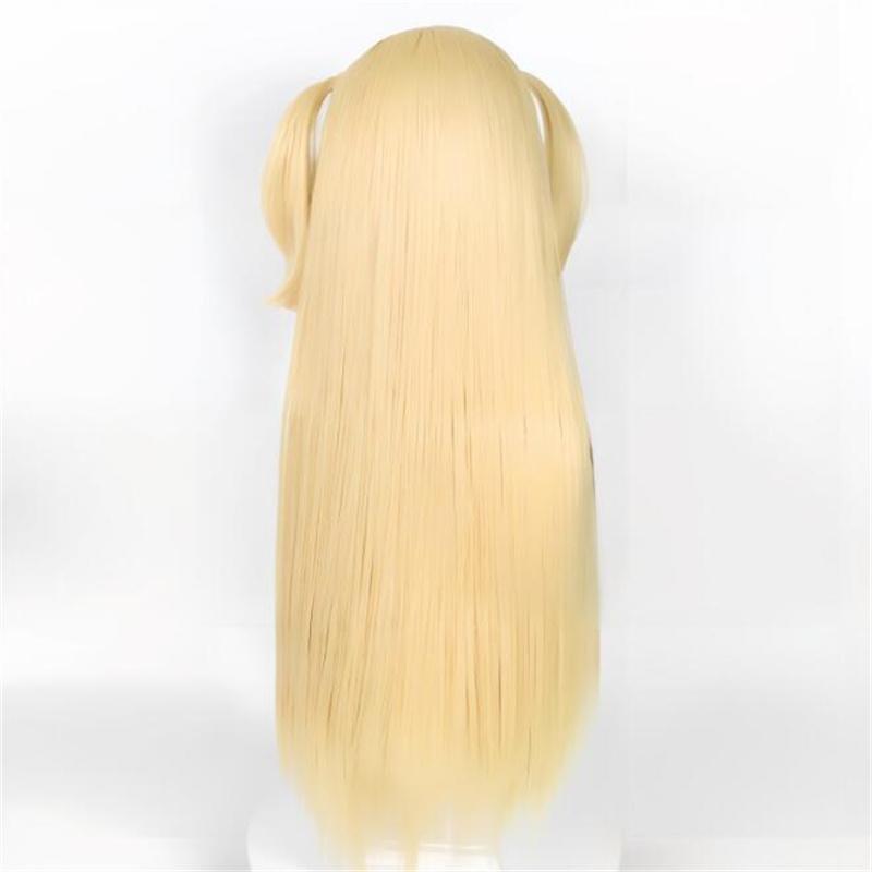 MisaMisa Cosplay Περούκα Anime Death Note Cosplay Misa Amane Χρυσή Μακριά Ανθεκτική στη Θερμότητα Περούκες Μαλλιών
