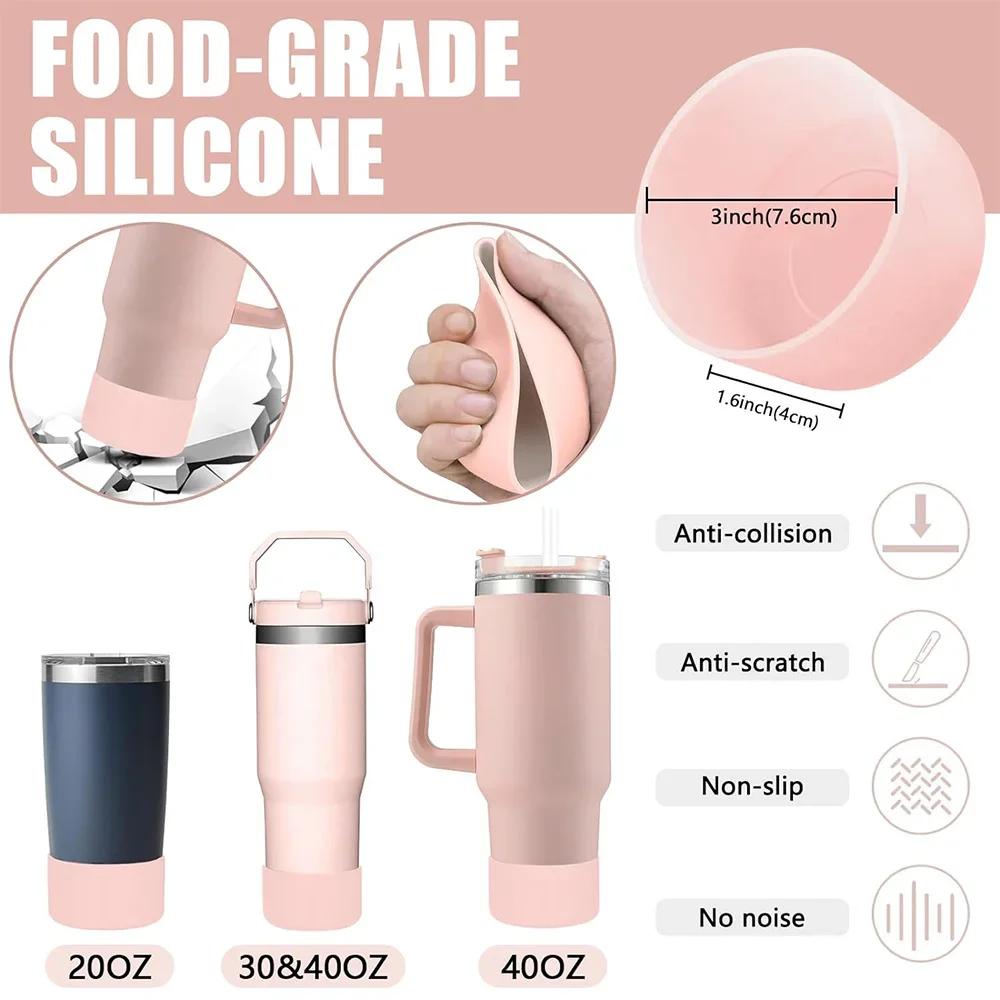 9dílná sada příslušenství 3 zátky proti rozlití Květiny Kryt na brčko Botička 2 brčka a kartáček a 1 řetízek s květinovým přívěskem pro Stanley Cup