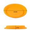 Stampo Rotondo per Pizza da 10 Pollici in Silicone Bordo Pizzo Teglie da Forno Fatto a Mano Vassoio per Pane Biscotti Sottile Stampo per Torta Gadget Utensili da Cucina