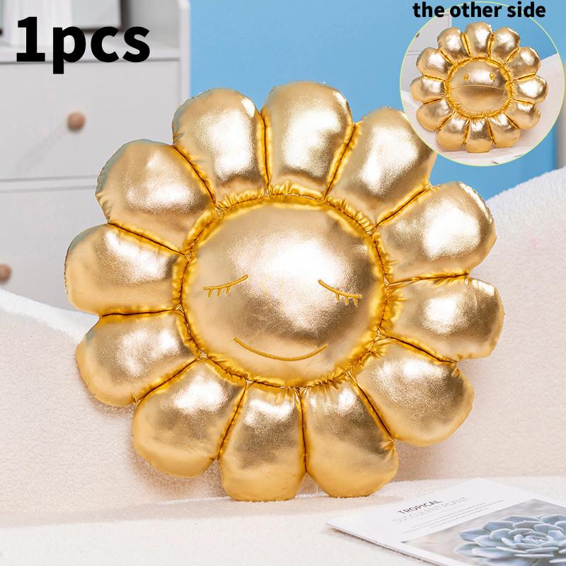 

Takashi Ohana Murakami Hatake Shiny Sunflowers Seat Cushion For Chair Decoration