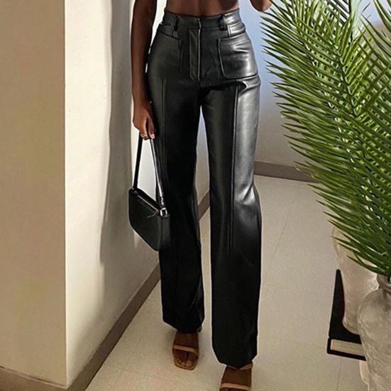Buy Sexy Women Autumn Faux Leather 