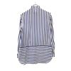 BURBERRY Made in Italy Silk Blend Striped Pattern Long sleeve shirt Women Used