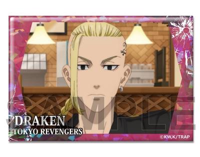 Tokyo Revengers Hologram Can Badge Ver.3 Ryuguji Ken A HBAN-T004-m08