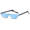 Pixel Mosaic Sunglasses Men Women Funny Retro Fashion Eyewear Unisex Birthday/Party Cosplay Gamer Robot UV400 Sun Glasses