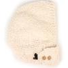 Universelle Chemie Fleece Strick Elfenbeinfarbene Sturmhaube