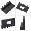Ongwan Billiard Cue Hard Adhesive Cue Holder with PE Portable and Easy to Install and Black 5-Cue Rack, Bag, Durable, Use,