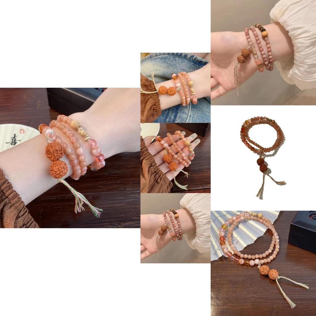 Vintage Style Multilayer Resin Bracelet For Women Perfect For Summer 2024