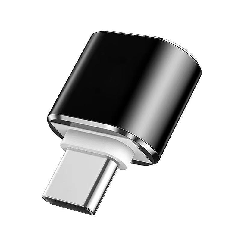 

Car Type-C To USB-A Interface Mini Converter Charging Adapter For Tesla Model 3 Y X Interior Accessories Type-C OTG