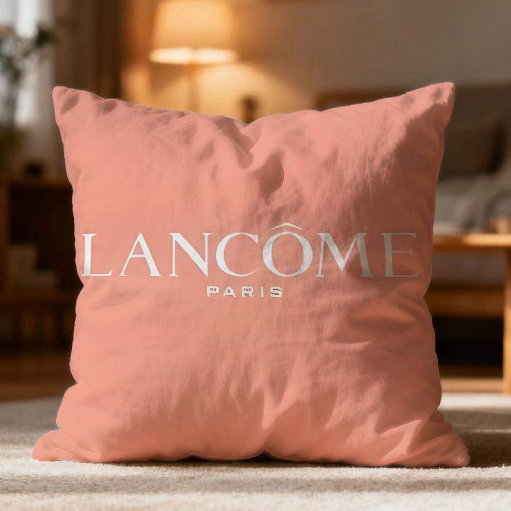 Hot L-Llancomeew Cushion Cover Soft Washable Pillow Case Multi-Scene for Couch Bed Travel Office Use