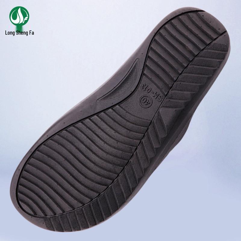 ESD Anti-Static Six-Hole SPU Dustproof Work Slippers for Workshop Protection