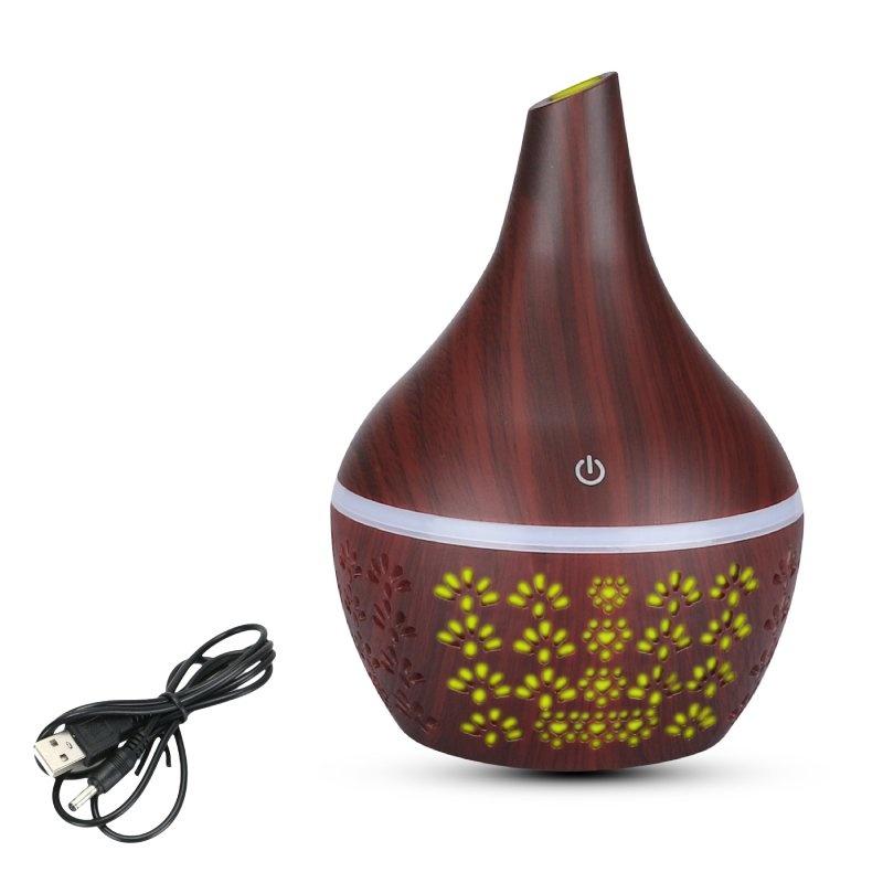 Led Seven Color Light Usb Charging Humidifier Aromatherapy Machine Air Purifier