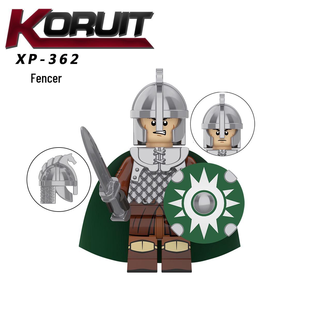 Rohan Knight Guard Building Block Figure Toy (KT1046)