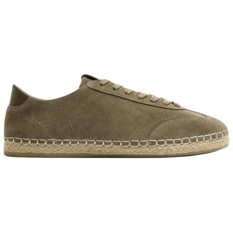 Zara Versatile Casual Fisherman Shoes Men Shoes Khaki-Green 2255620032