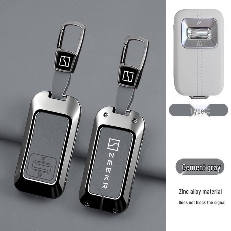 Zeekr 9X Remote Control Metal Key Case for 25/2026 Ultra/Max Models - ZEEKR001 Car Key Shell