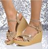 Fashion Fashion Womens Shoes 2025 Roman Sandals Large Size Suit Female Beige Clogs With Heel Muffins Shoe Open Toe Luxury Summer Gladiat