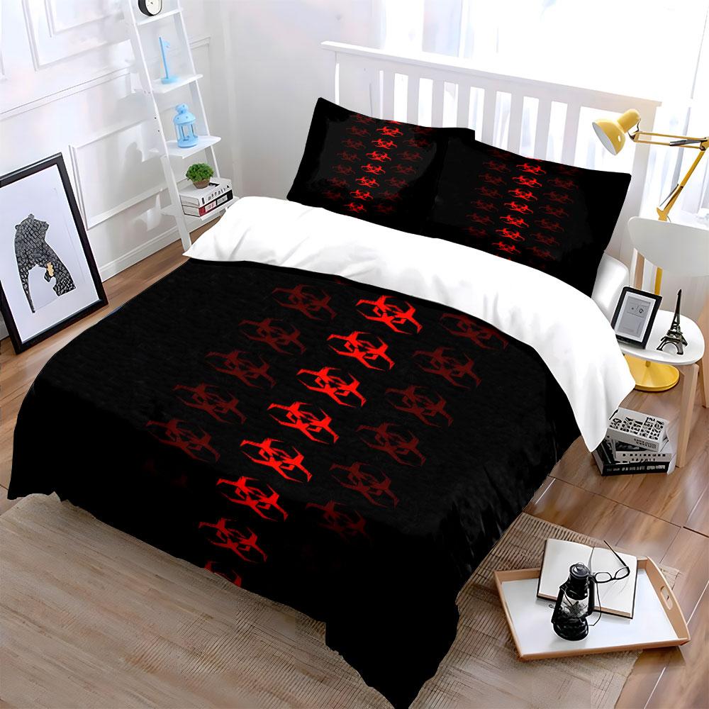 "Radiant Biohazard Symphony" Bedding sets Duvet covers Pillowcases(1* Duvet Cover 2* Pillowcases without duvet insert)