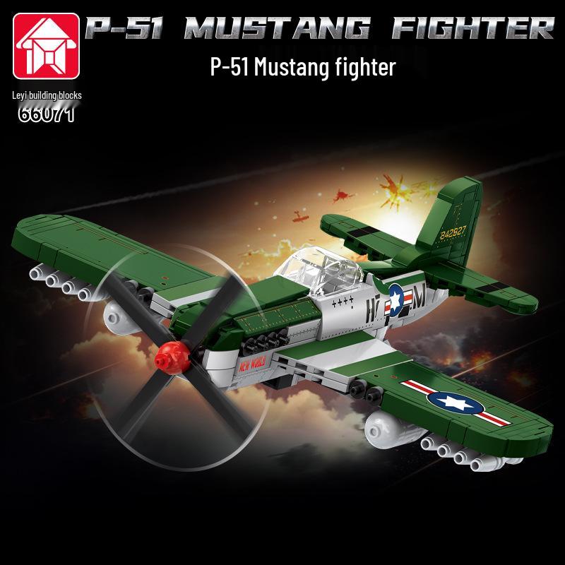 Leyi 66050-72 Leopard 2A7 Main Battle Tank Model - Advanced Military Building Blocks Toy for Boys.