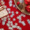 300pcs Winter Christmas Snowflake Flakes, Throwing Paper Scraps At Parties for Wedding Birthday Holiday Frozen Party