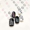 Smile Self Nail Art Sticker Pedicure Manicure Materials