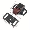 4pcs Bead Cabinet Door Latch Cabinet Door Roller Clip Snap Lock