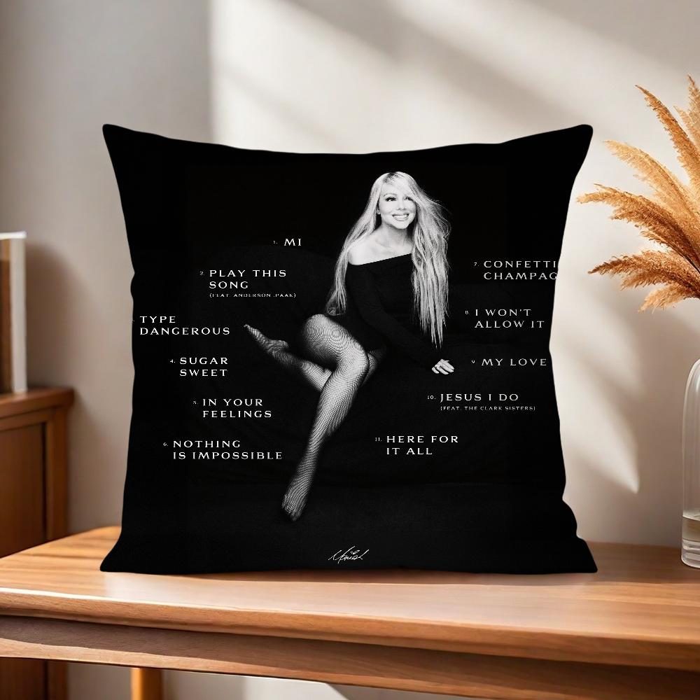 All For Pillow Cover Home Sofa Living Room Mariah Office Coffee Shop Carey Singer Car It PillowCover