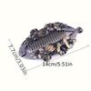 Retro Fish-Shaped Hair Clip, Bohemian Hairpin, Banana Clip, Barrettes, and Hair Styling Accessories for Ladies.