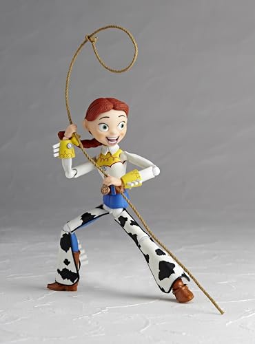 Kaiyodo Revoltech Toy Story Jessie ver. 1.5, approximately 145mm tall, non-scale, painted PVC & ABS action figure