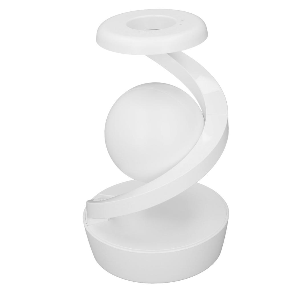 Modern Spiral Bedside Lamp Innovative 3D Visual Levitation Ball LED Table Lamp for Bedroom Living