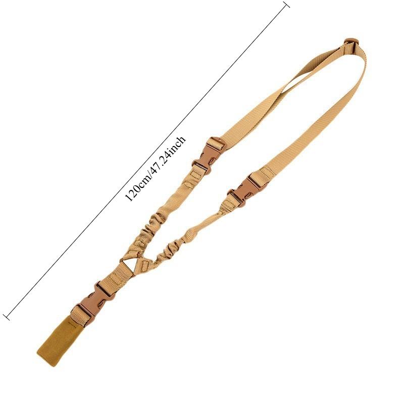1Pc American-style single-point tactical sling, paintball tactical gun leash, military enthusiast outdoor diagonal safety rope, holiday gift.