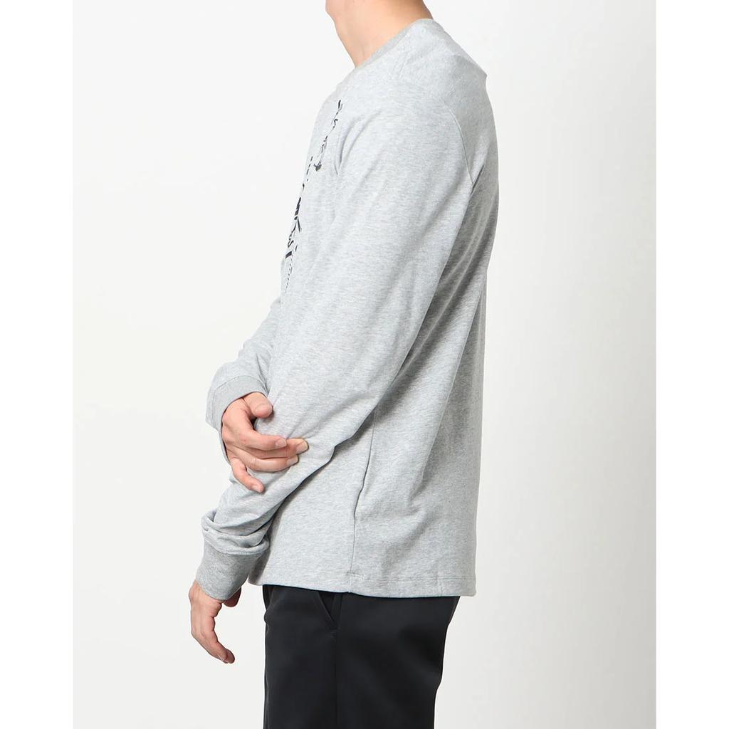 Nike Cartoon Pattern Printed Round Neck Slim Fit Long Sleeve T-Shirt Men tops Gray DM5693-063