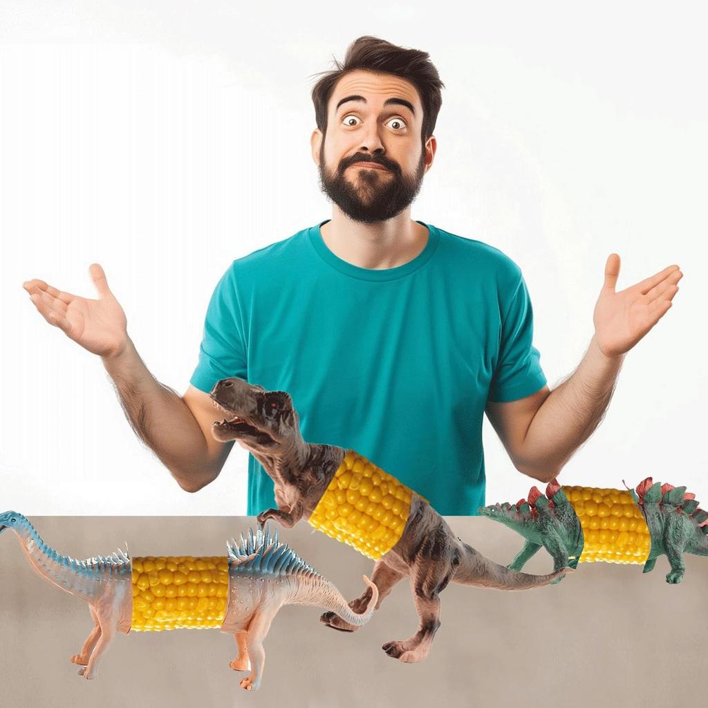 Dinosaur Corn Cob Holder Barbecue Skewer Tool