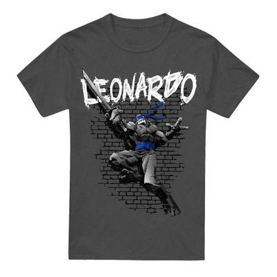 Teenage Mutant Ninja Turtles Unisex-T-Shirt für Erwachsene Leonardo