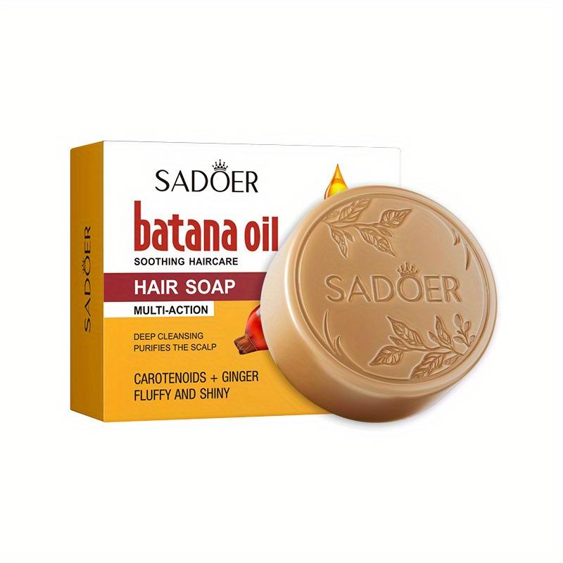 Batana Hair Soap Deep Cleansing Hair Natural Ingredients Daily Hair Care Suitable for All Hair Types Perfect Christmas Gift