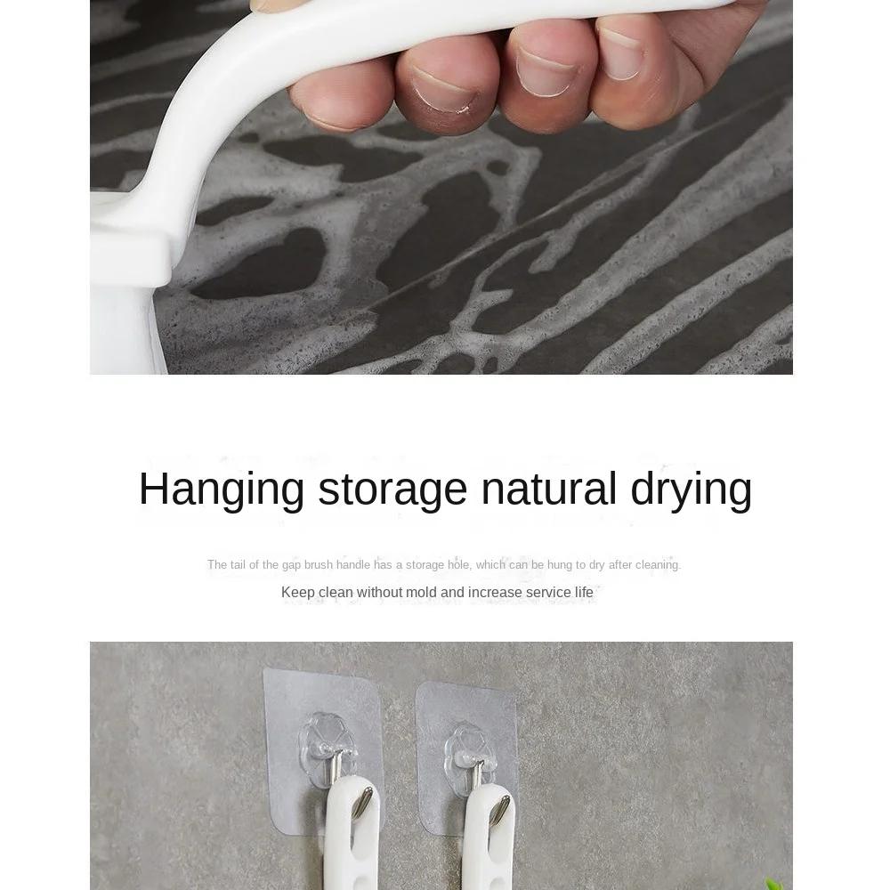 Bathroom Corner Brush, Bathroom Tile, Floor Gap Cleaning, Kitchen Cleaning Tool, Hard Bristles To Remove Dead Corners
